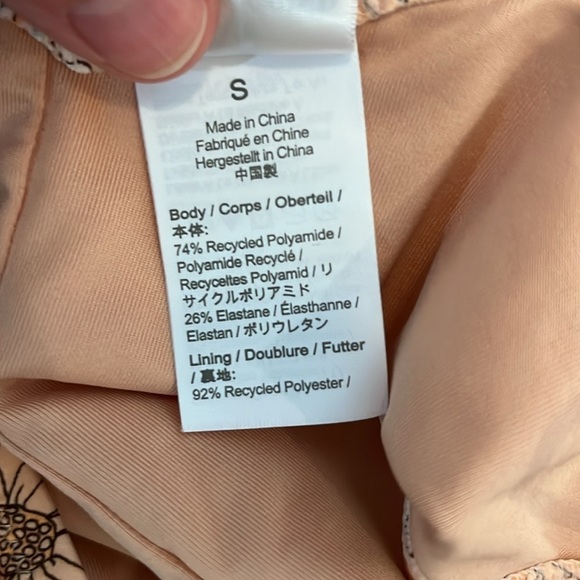 J Crew Hipster Curved Waist Cheeky String Bikini Bottom in Zinnia Floral Size S - Picture 9 of 11